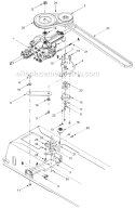 Page C Diagram and Parts List for 13AC650F000 2004 Yard Machines Lawn Tractor